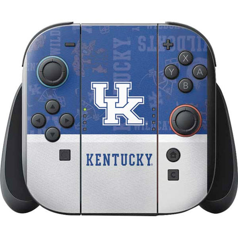 University of Kentucky Jersey Split Nintendo Switch 2 (2025) with Joy-Con Skin